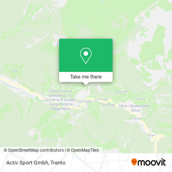 Activ Sport Gmbh map