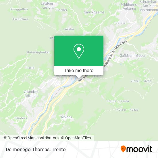 Delmonego Thomas map
