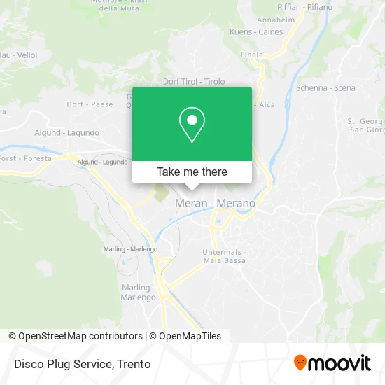 Disco Plug Service map