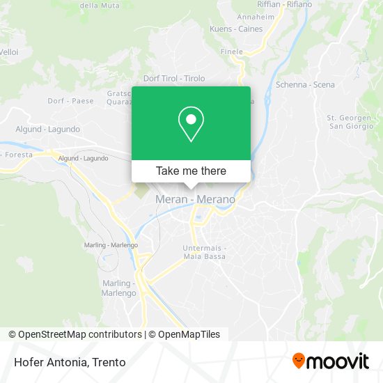 Hofer Antonia map