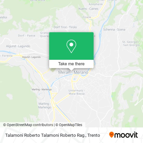 Talamoni Roberto Talamoni Roberto Rag. map