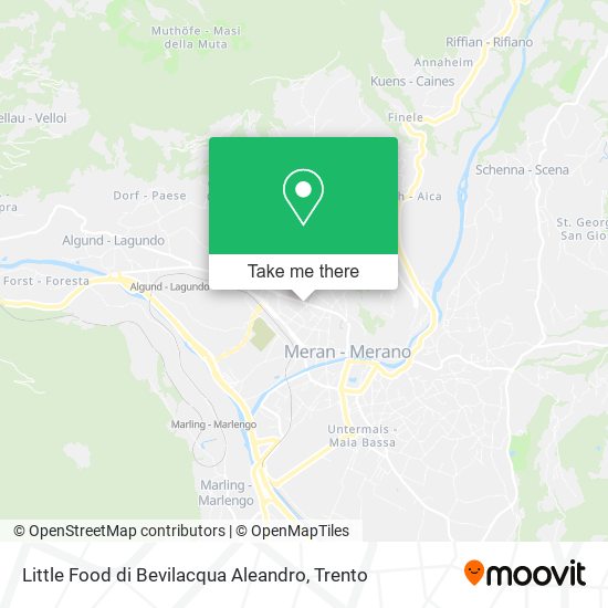 Little Food di Bevilacqua Aleandro map