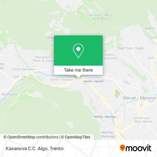 Kasanova C.C. Algo map