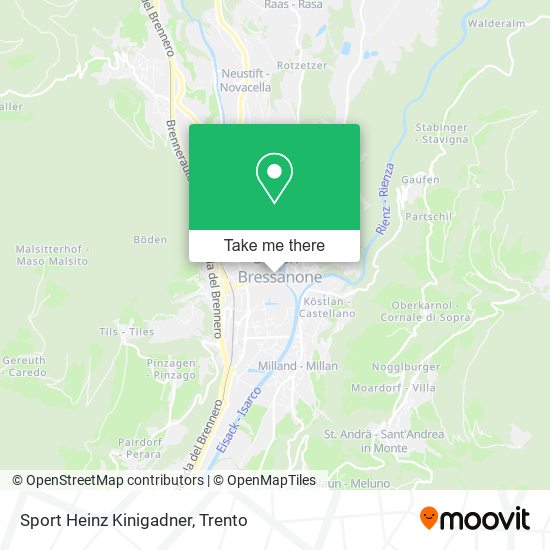 Sport Heinz Kinigadner map