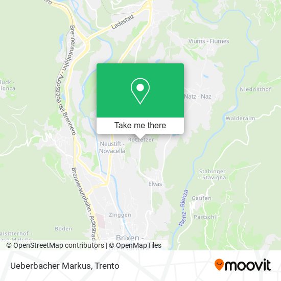 Ueberbacher Markus map