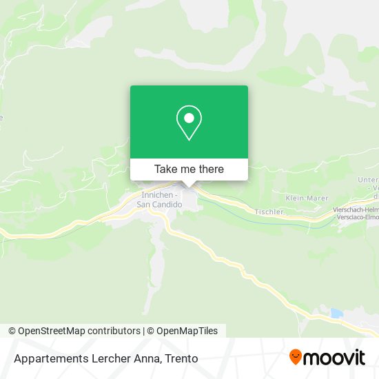 Appartements Lercher Anna map
