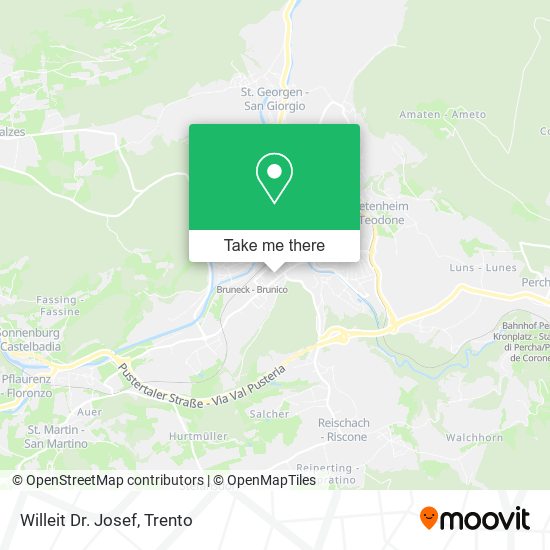 Willeit Dr. Josef map