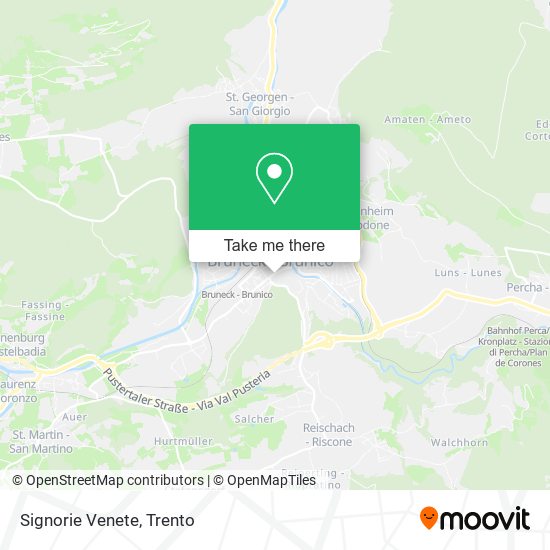 Signorie Venete map