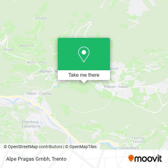 Alpe Pragas Gmbh map