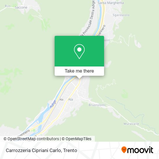 Carrozzeria Cipriani Carlo map