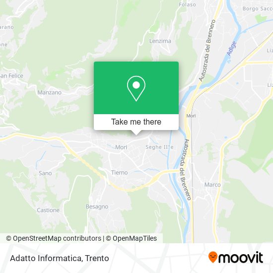 Adatto Informatica map