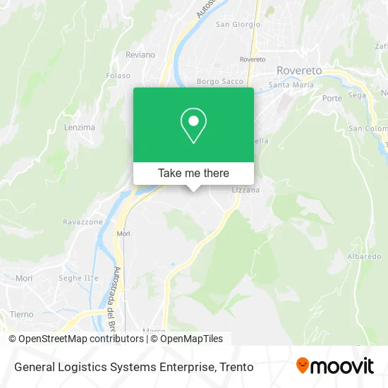 General Logistics Systems Enterprise map