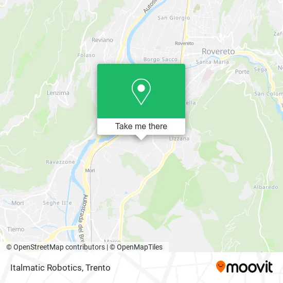 Italmatic Robotics map