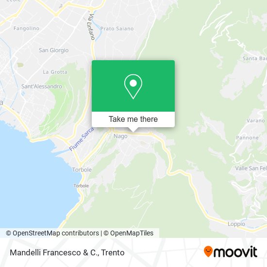 Mandelli Francesco & C. map