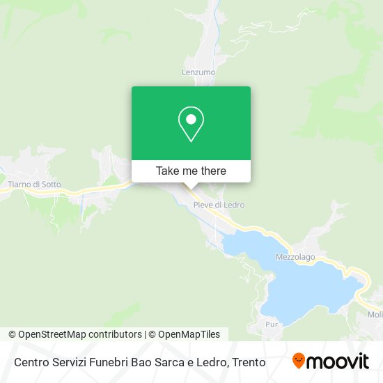 Centro Servizi Funebri Bao Sarca e Ledro map