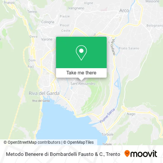 Metodo Beneere by Bombardelli Fausto & Co. map