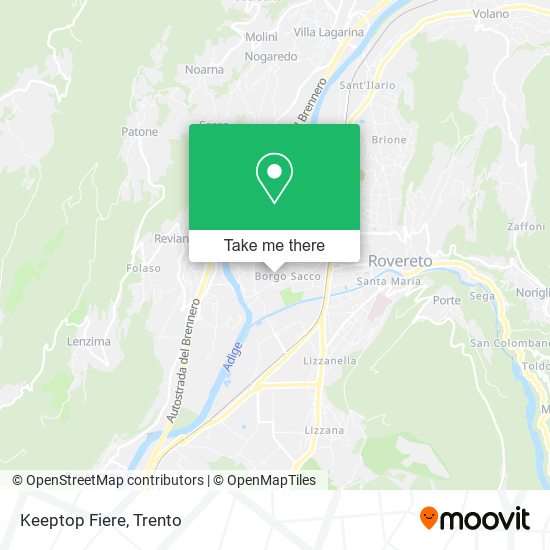 Keeptop Fiere map