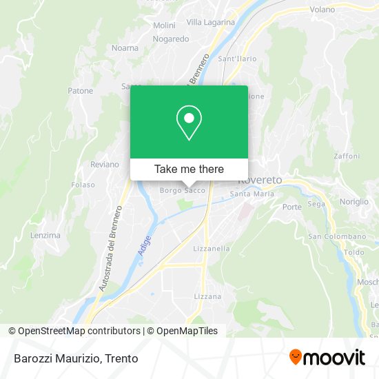 Barozzi Maurizio map