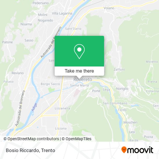 Bosio Riccardo map