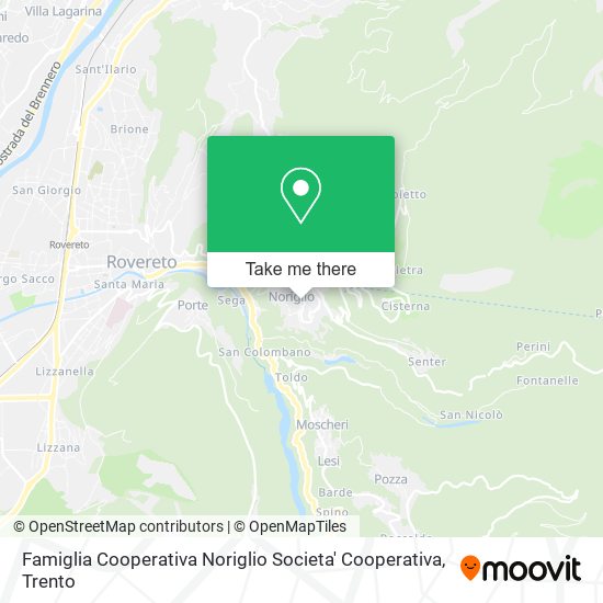 Famiglia Cooperativa Noriglio Societa' Cooperativa map