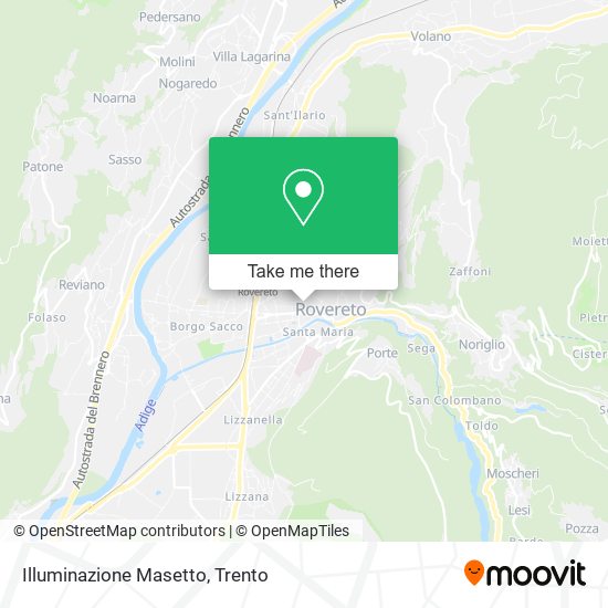 Illuminazione Masetto map