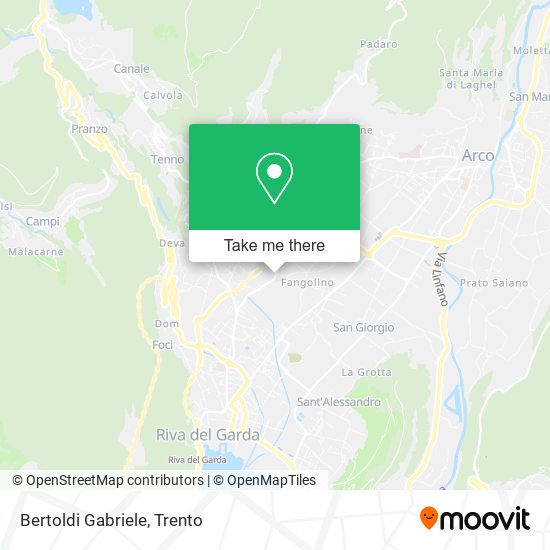 Bertoldi Gabriele map
