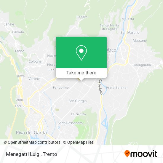 Menegatti Luigi map