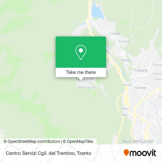 Centro Servizi Cgil. del Trentino map