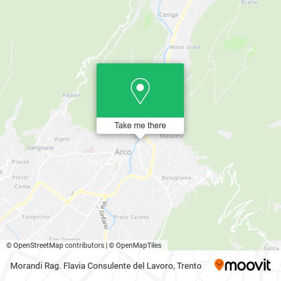 Morandi Rag. Flavia Consulente del Lavoro map