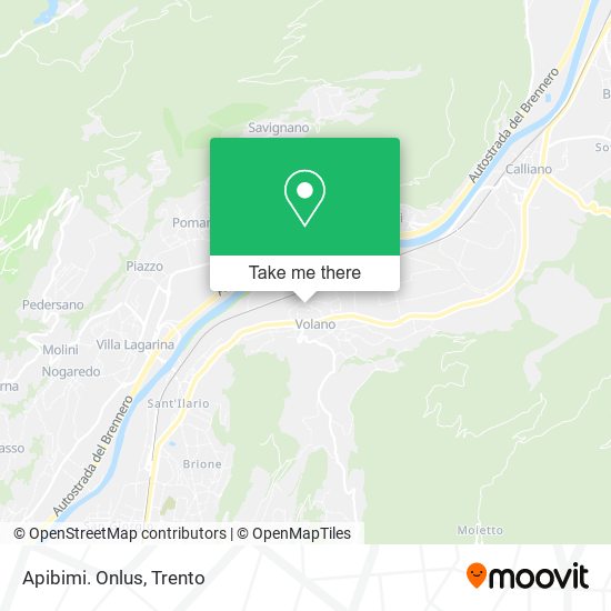 Apibimi. Onlus map