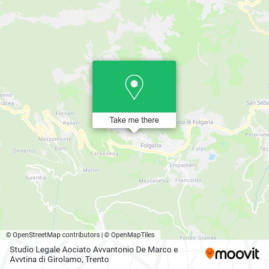 Studio Legale Aociato Avvantonio De Marco e Avvtina di Girolamo map