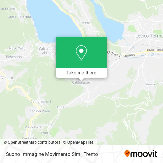 Sound Image Movement SIM map