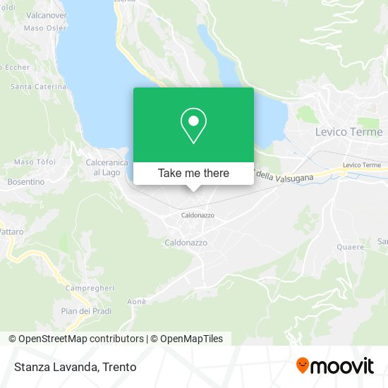 Stanza Lavanda map