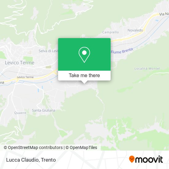 Lucca Claudio map