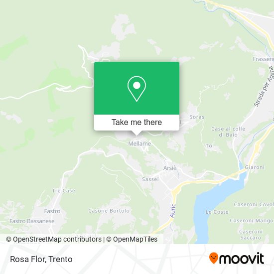 Rosa Flor map