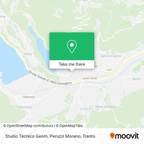 Studio Tecnico Geom. Peruzzi Moreno map
