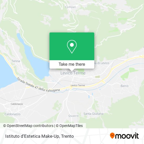 Istituto d'Estetica Make-Up map