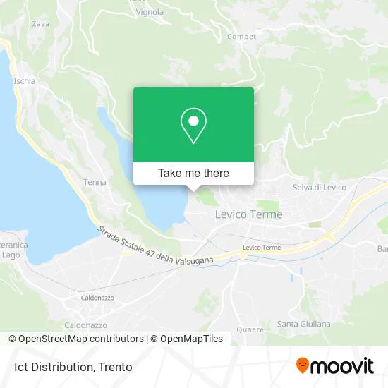 Ict Distribution map