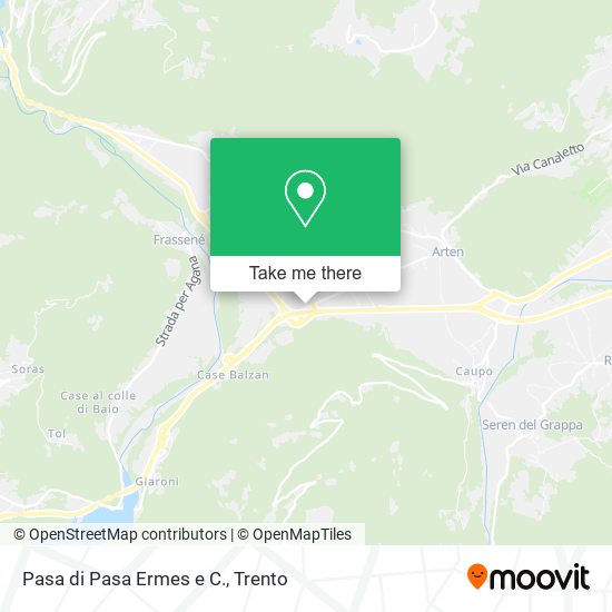 Pasa di Pasa Ermes e C. map