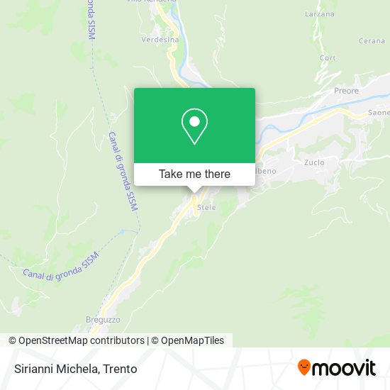 Sirianni Michela map