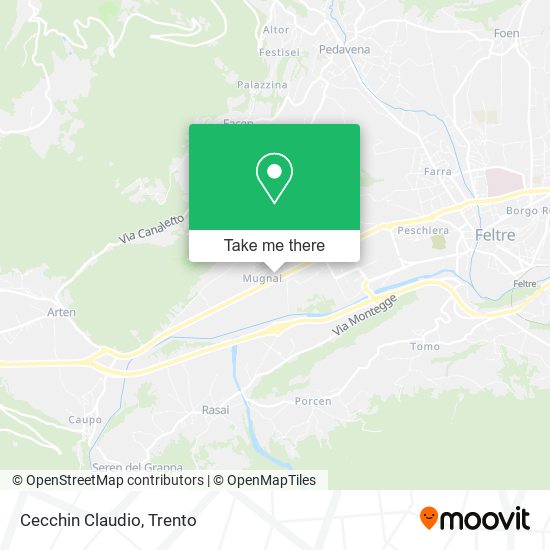 Cecchin Claudio map