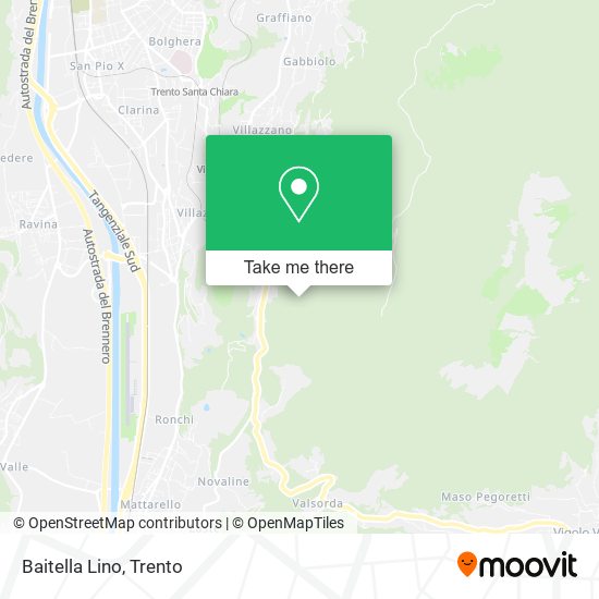 Baitella Lino map