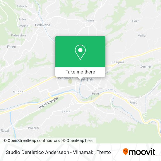 Studio Dentistico Andersson - Viinamaki map
