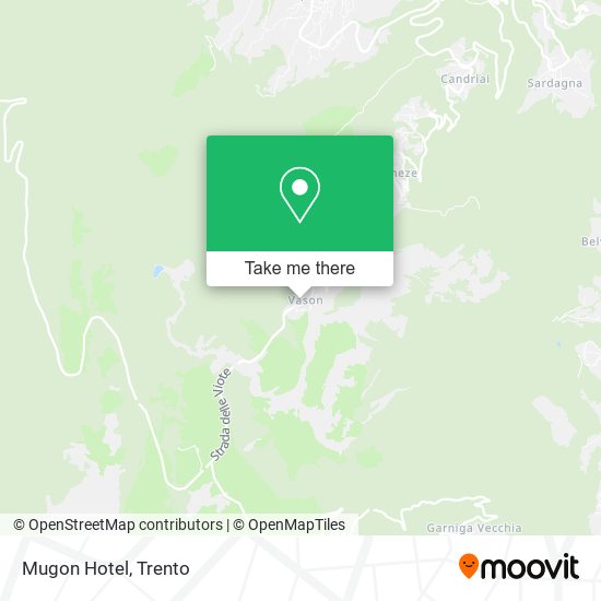 Mugon Hotel map