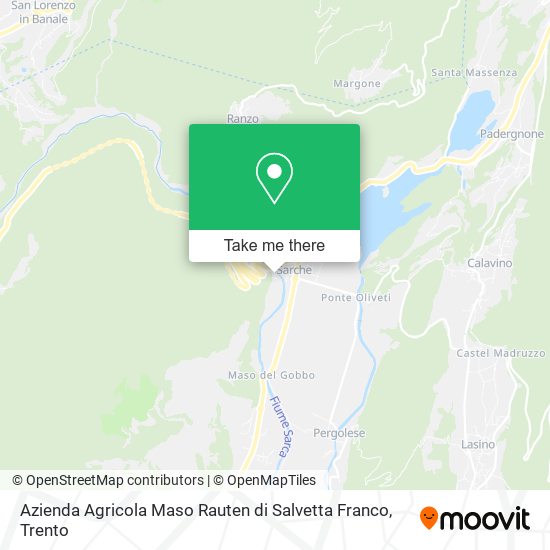 Azienda Agricola Maso Rauten di Salvetta Franco map