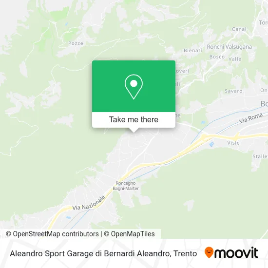 Aleandro Sport Garage by Bernardi Aleandro map