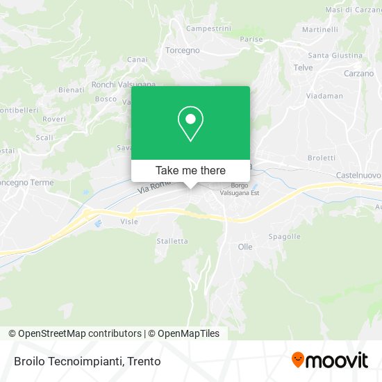Broilo Tecnoimpianti map