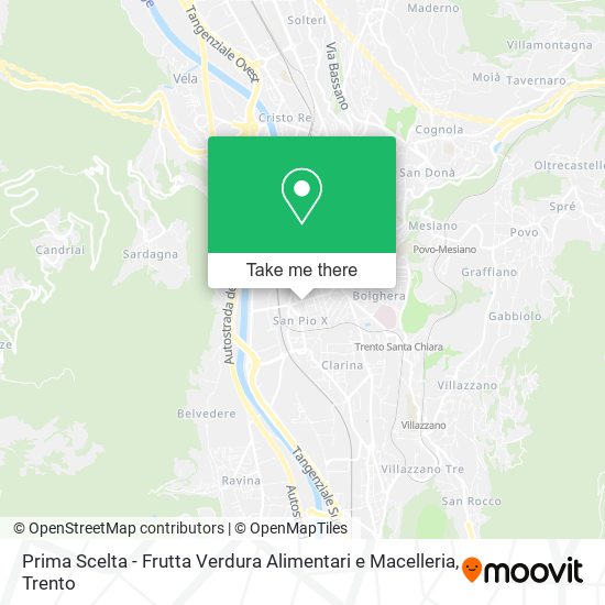 Prima Scelta - Frutta Verdura Alimentari e Macelleria map