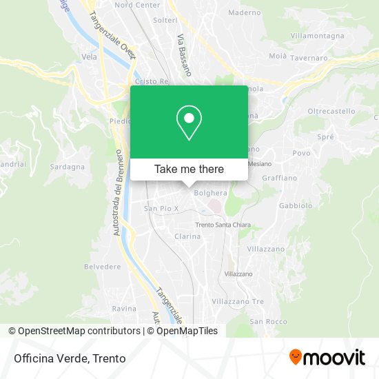 Officina Verde map