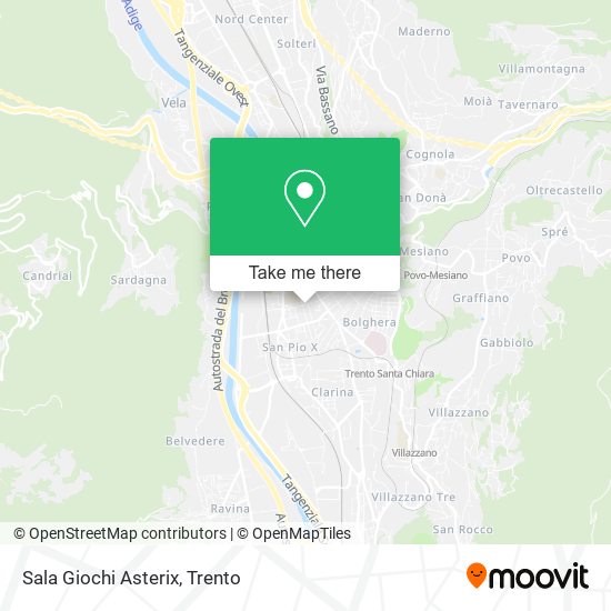 Sala Giochi Asterix map